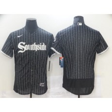 MLB Chicago White Sox Blank Black 2021 City Connect Flexbase Jersey
