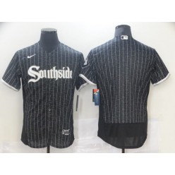 MLB Chicago White Sox Blank Black 2021 City Connect Flexbase Jersey