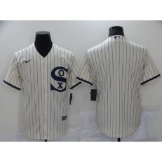 MLB Chicago White Sox Blank Cream Nike 2021 Field Of Dreams Cool Base Jersey