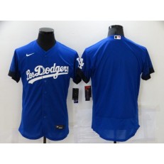 MLB Los Angeles Dodgers Blank Royal 2021 City Connect Flexbase Jersey