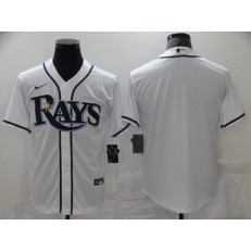 MLB Tampa Bay Rays Blank White 2020 Nike Cool Base Jersey