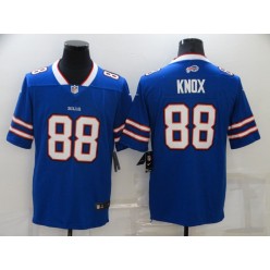 Buffalo Bills #88 Dawson Knox Royal Vapor Untouchable Limited Jersey