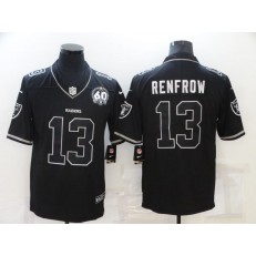 Las Vegas Raiders #13 Hunter Renfrow Black 60th Shadow Vapor Limited Jersey