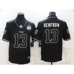 Las Vegas Raiders #13 Hunter Renfrow Black 60th Shadow Vapor Limited Jersey