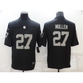 Las Vegas Raiders #27 Trayvon Mullen Black Vapor Untouchable Limited Jersey