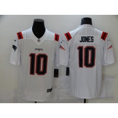 New England Patriots #10 Mac Jones White 2021 Draft Vapor Limited Jersey