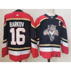 Florida Panthers #16 Aleksander Barkov Black 2020-21 Reverse Retro Adidas Jersey