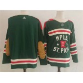 Minnesota Wild Blank Green 2022 Winter Classic Adidas Jersey