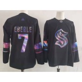 Seattle Kraken #7 Jordan Eberle Black Adidas Jersey
