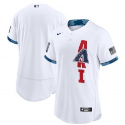 MLB Arizona Diamondbacks Blank White Nike 2021 MLB All-Star Flexbase Jersey