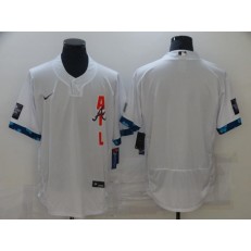 MLB Atlanta Braves Blank White Nike 2021 MLB All-Star Flexbase Jersey