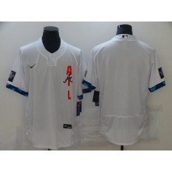 MLB Atlanta Braves Blank White Nike 2021 MLB All-Star Flexbase Jersey