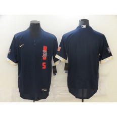 MLB Boston Red Sox Blank Navy Nike 2021 MLB All-Star Flexbase Jersey