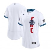 MLB Chicago Cubs Blank White Nike 2021 MLB All-Star Flexbase Jersey