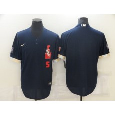 MLB Chicago White Sox Blank Navy Nike 2021 MLB All-Star Cool Base Jersey