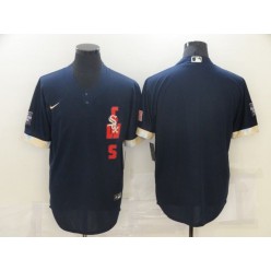 MLB Chicago White Sox Blank Navy Nike 2021 MLB All-Star Cool Base Jersey