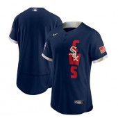 MLB Chicago White Sox Blank Navy Nike 2021 MLB All-Star Flexbase Jersey