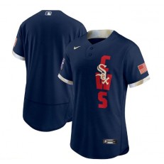 MLB Chicago White Sox Blank Navy Nike 2021 MLB All-Star Flexbase Jersey