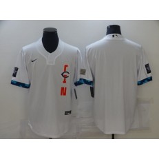 MLB Cincinnati Reds Blank White Nike 2021 MLB All-Star Cool Base Jersey