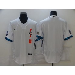 MLB Cincinnati Reds Blank White Nike 2021 MLB All-Star Flexbase Jersey