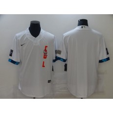 MLB Colorado Rockies Blank White Nike 2021 MLB All-Star Cool Base Jersey