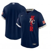 MLB Kansas City Royals Blank Navy Nike 2021 MLB All-Star Cool Base Jersey