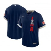 MLB Los Angeles Angels Blank Navy Nike 2021 MLB All-Star Cool Base Jersey