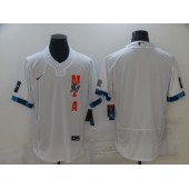 MLB Miami Marlins Blank White Nike 2021 MLB All-Star Flexbase Jersey