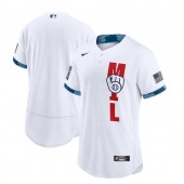 MLB Milwaukee Brewers Blank White Nike 2021 MLB All-Star Flexbase Jersey