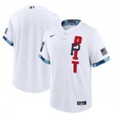 MLB Pittsburgh Pirates Blank White Nike 2021 MLB All-Star Cool Base Jersey