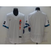 MLB Pittsburgh Pirates Blank White Nike 2021 MLB All-Star Flexbase Jersey