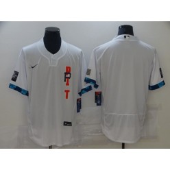 MLB Pittsburgh Pirates Blank White Nike 2021 MLB All-Star Flexbase Jersey