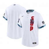 MLB San Diego Padres Blank White Nike 2021 MLB All-Star Cool Base Jersey