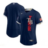 MLB Tampa Bay Rays Blank Navy Nike 2021 MLB All-Star Flexbase Jersey