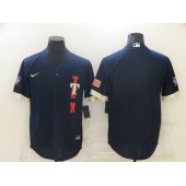 MLB Texas Rangers Blank Navy Nike 2021 MLB All-Star Cool Base Jersey