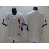 MLB Washington Nationals Blank White Nike 2021 MLB All-Star Flexbase Jersey