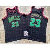 Chicago Bulls #23 Michael Jordan Black 1997-98 Hardwood Classics Jerseys