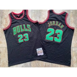 Chicago Bulls #23 Michael Jordan Black 1997-98 Hardwood Classics Jerseys