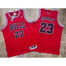 Chicago Bulls #23 Michael Jordan Red Adidas Swingman Jersey