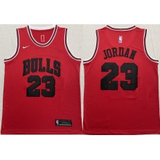 Chicago Bulls #23 Michael Jordan Red Nike Swingman Jersey