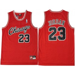 Chicago Bulls #23 Michael Jordan Red Nike Swingman Jerseys