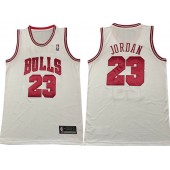 Chicago Bulls #23 Michael Jordan Red Swingman Jersey