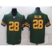 Green Bay Packers #28 AJ Dillon Green New Vapor Untouchable Limited Jersey