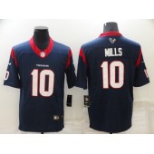 Houston Texans #10 Davis Mills Navy Vapor Untouchable Limited Jersey