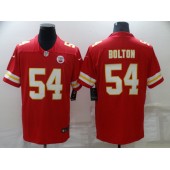 Kansas City Chiefs #54 Nick Bolton Red Vapor Untouchable Limited Jersey
