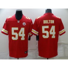 Kansas City Chiefs #54 Nick Bolton Red Vapor Untouchable Limited Jersey