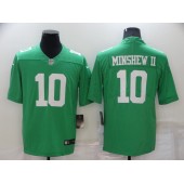 Philadelphia Eagles #10 Gardner Minshew II Green Color Rush Limited Jersey