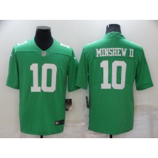 Philadelphia Eagles #10 Gardner Minshew II Green Color Rush Limited Jersey