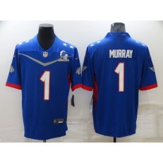 Arizona Cardinals #1 Kyler Murray Blue 2022 NFC Pro Bowl Limited Jersey