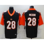 Cincinnati Bengals #28 Joe Mixon Black Vapor Limited Jersey